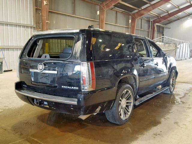 1GYS3JEF9DR287000 - 2013 CADILLAC ESCALADE E BLACK photo 4