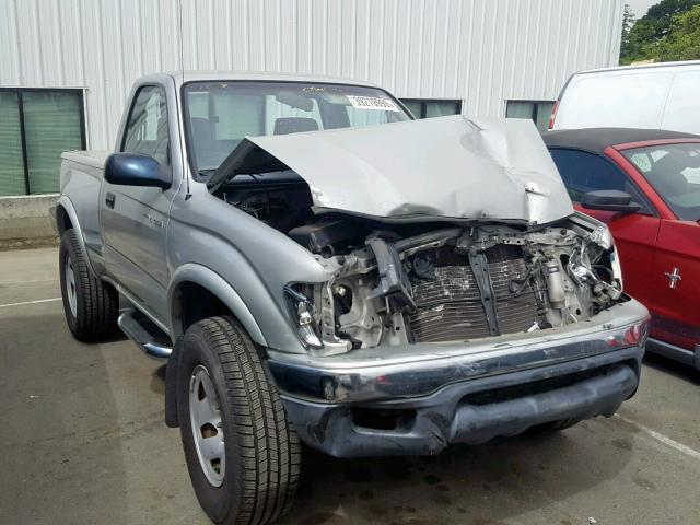 5TENM92N82Z027974 - 2002 TOYOTA TACOMA PRE SILVER photo 1