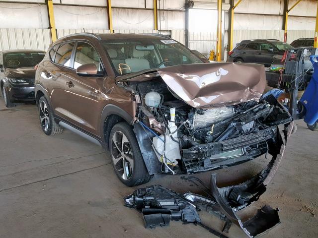 KM8J33A27HU497058 - 2017 HYUNDAI TUCSON LIM BROWN photo 1