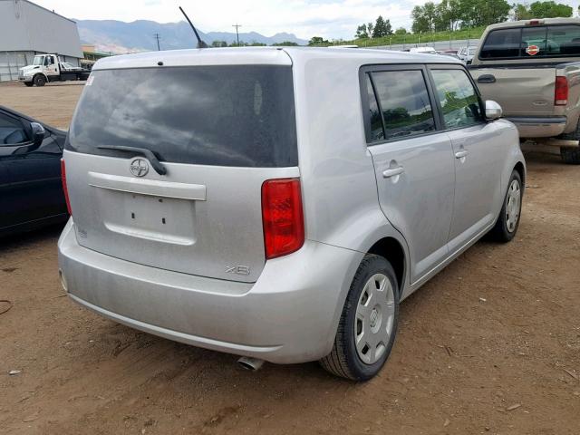 JTLZE4FE8A1106358 - 2010 TOYOTA SCION XB 银色 照片 4