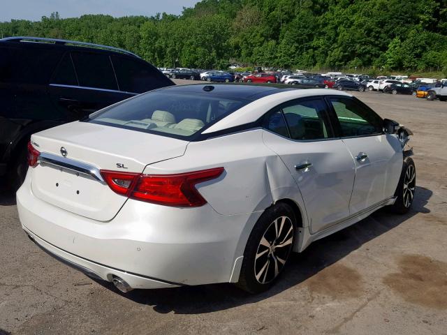 1N4AA6AP0JC394539 - 2018 NISSAN MAXIMA 3.5 WHITE photo 4