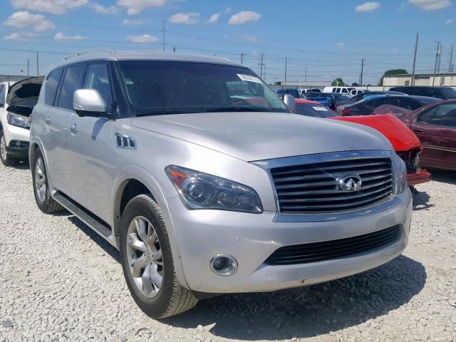 JN8AZ2NF1B9501372 - 2011 INFINITI QX56 SILVER photo 1