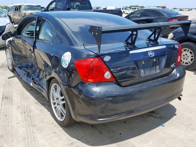 JTKDE177670193415 - 2007 SCION TC 黑色 照片 3