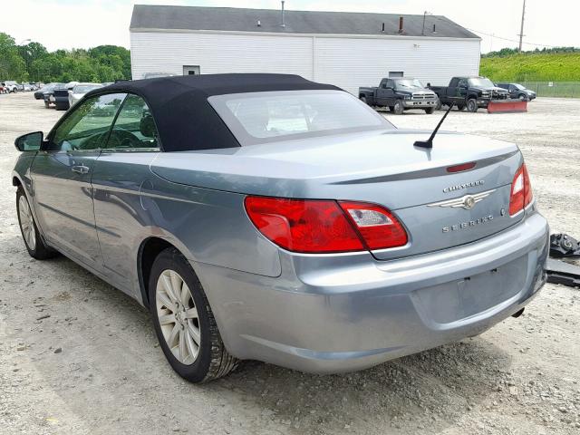 1C3BC5ED6AN165746 - 2010 CHRYSLER SEBRING TO BLUE photo 3