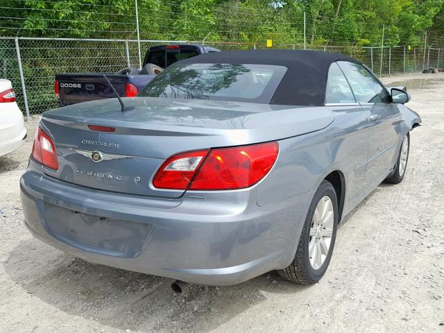 1C3BC5ED6AN165746 - 2010 CHRYSLER SEBRING TO BLUE photo 4