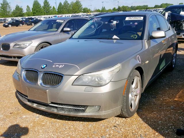 WBANV93568CZ67559 - 2008 BMW 535 XI TAN photo 2