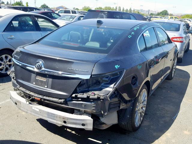 1G4GF5G34GF172240 - 2016 BUICK LACROSSE P GRAY photo 4