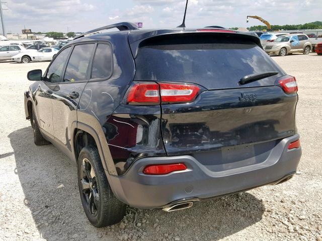 1C4PJLCS1GW233404 - 2016 JEEP CHEROKEE L BLACK photo 3