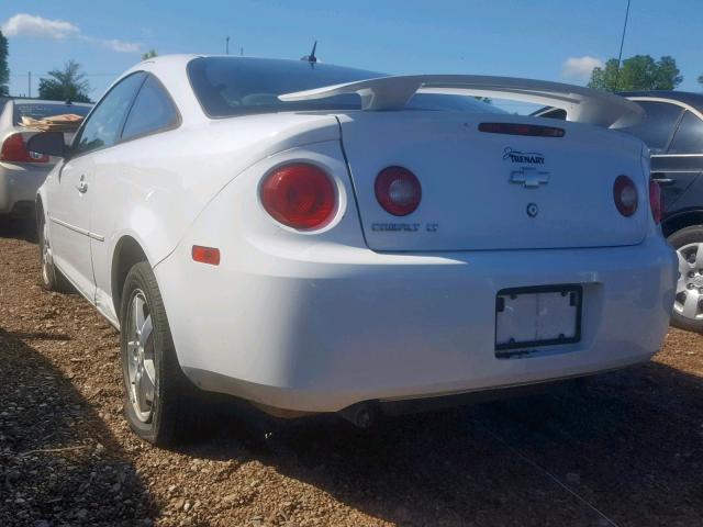 1G1AT18H997162184 - 2009 CHEVROLET COBALT LT WHITE photo 3