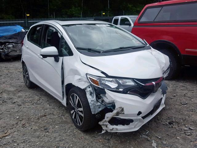 3HGGK5G80JM726281 - 2018 HONDA FIT EX WHITE photo 1