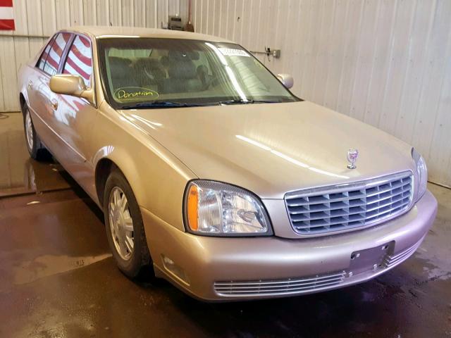 1G6KD57YX5U128299 - 2005 CADILLAC DEVILLE BEIGE photo 1