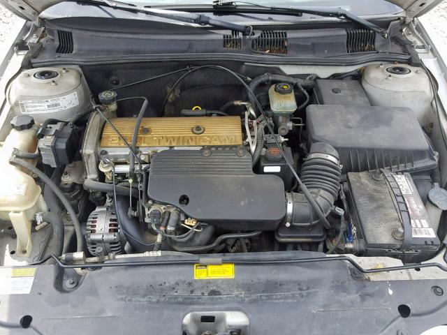 1G2NE52TX1M565981 - 2001 PONTIAC GRAND AM S SILVER photo 7