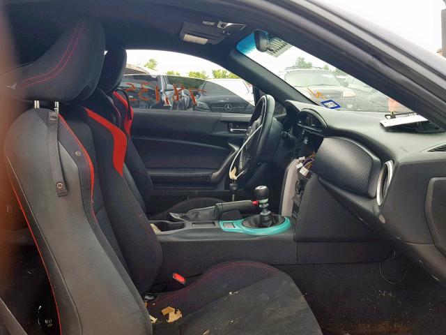 JF1ZNAA18D1717628 - 2013 TOYOTA SCION FR-S BLACK photo 5