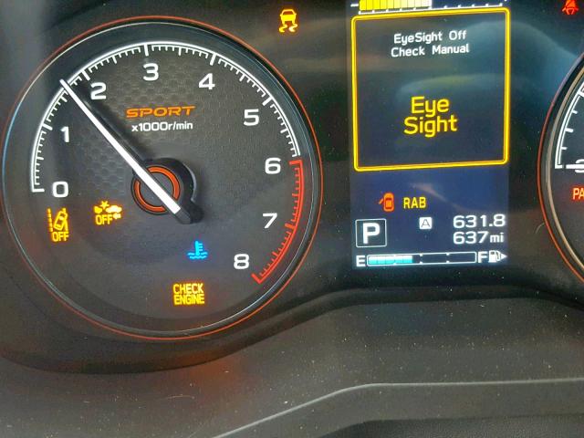 JF2SKAKC1KH532816 - 2019 SUBARU FORESTER S Qara foto 8