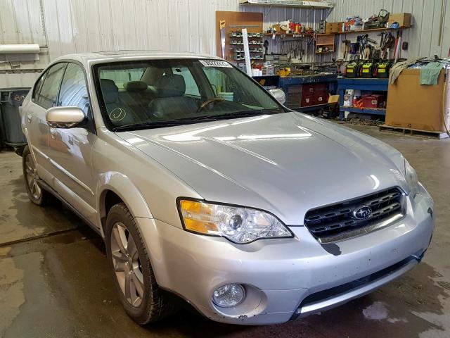 4S4BL86C064204181 - 2006 SUBARU LEGACY OUT SILVER photo 1