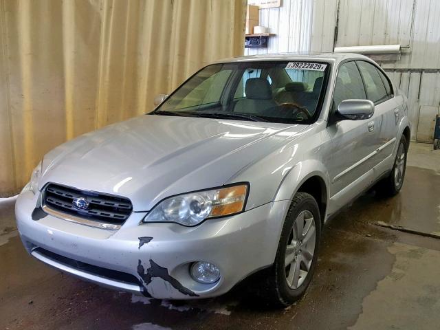 4S4BL86C064204181 - 2006 SUBARU LEGACY OUT SILVER photo 2