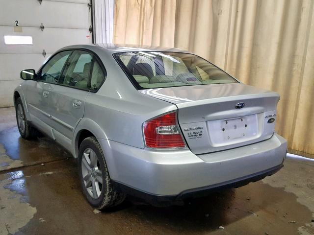 4S4BL86C064204181 - 2006 SUBARU LEGACY OUT SILVER photo 3