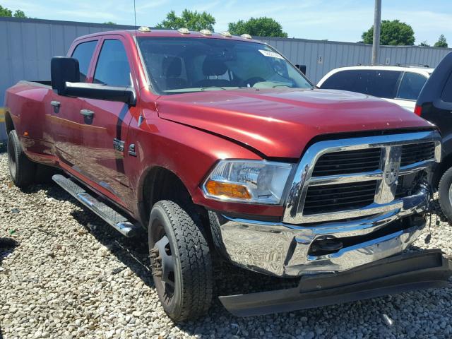 3C63DRGL6CG165676 - 2012 DODGE RAM 3500 S RED photo 1