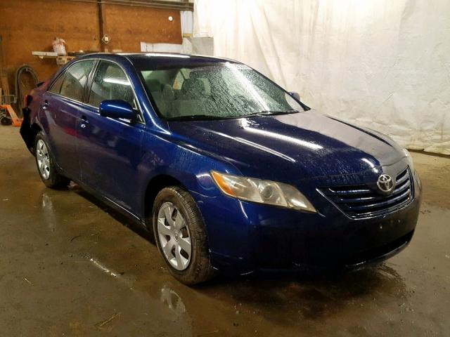 4T1BE46K87U176674 - 2007 TOYOTA CAMRY NEW BLUE photo 1