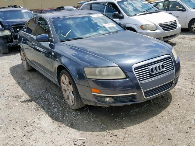 WAUAH74F66N176483 - 2006 AUDI A6 3.2 CHARCOAL photo 1