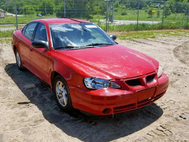 1G2NF52E34M536051 - 2004 PONTIAC GRAND AM S RED photo 1