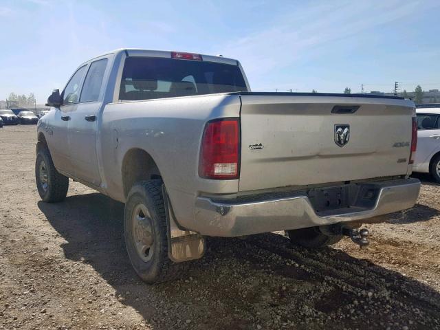 3D7UT2CLXBG628825 - 2011 DODGE RAM 2500 SILVER photo 3