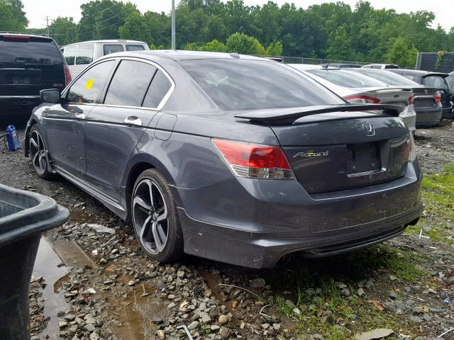 1HGCP3F83AA012941 - 2010 HONDA ACCORD EXL GRAY photo 3