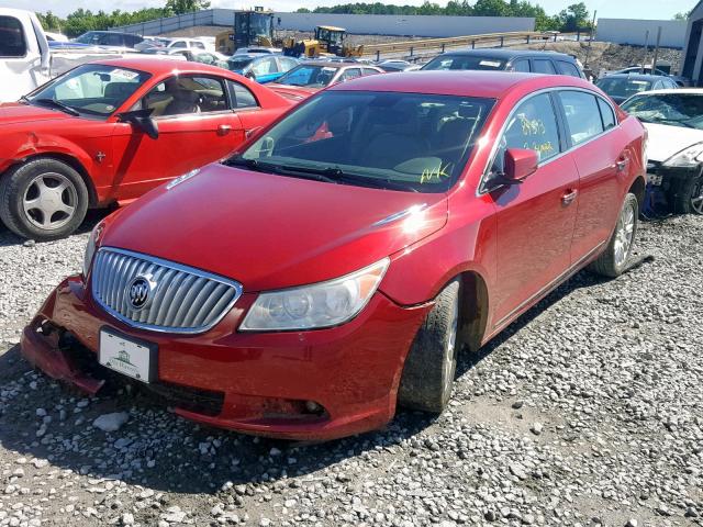 1G4GC5ER2CF243509 - 2012 BUICK LACROSSE RED photo 2