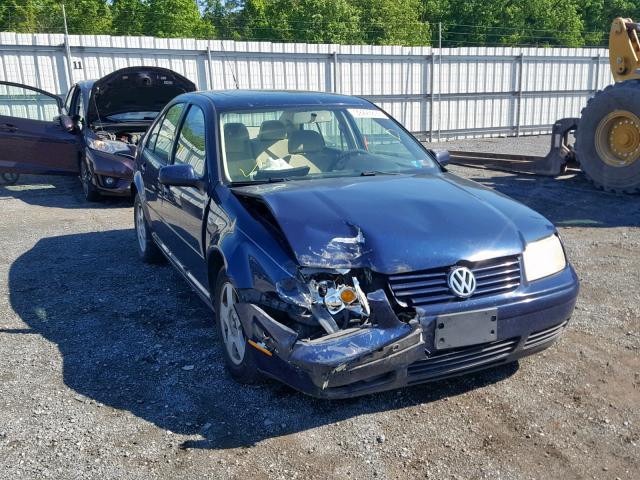 3VWSE69M62M145382 - 2002 VOLKSWAGEN JETTA GLS BLUE photo 1