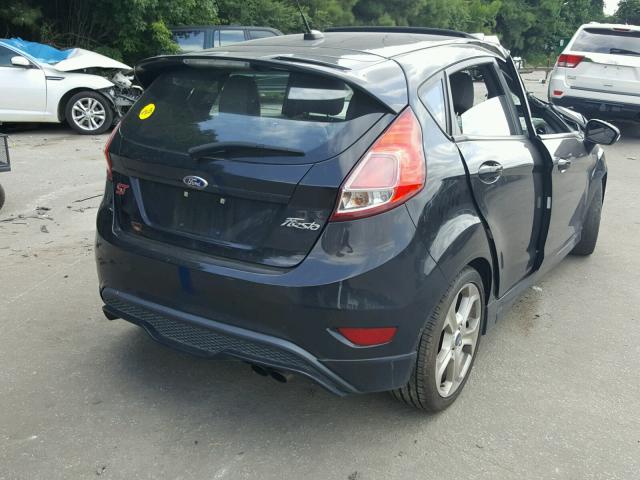 3FADP4GX7EM144968 - 2014 FORD FIESTA ST BLACK photo 4