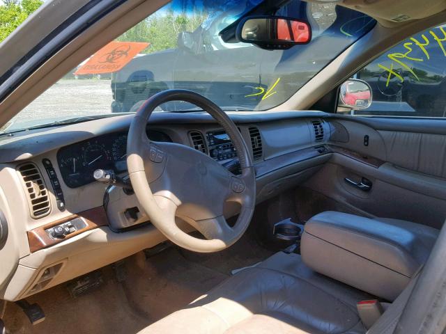 1G4CW54K414158450 - 2001 BUICK PARK AVENU TAN photo 9