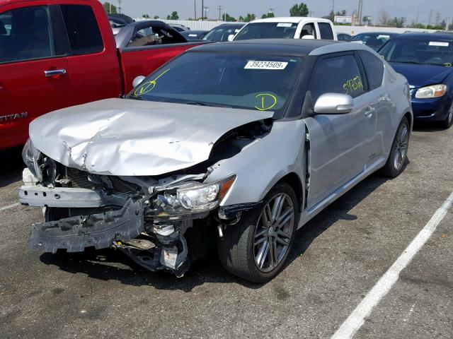 JTKJF5C79C3036449 - 2012 TOYOTA SCION TC შავი ფოტო 2