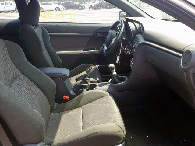 JTKJF5C79C3036449 - 2012 TOYOTA SCION TC შავი ფოტო 5