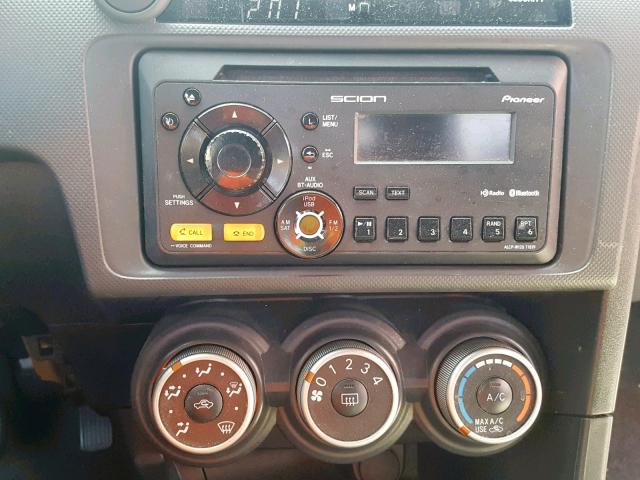 JTKJF5C79C3036449 - 2012 TOYOTA SCION TC შავი ფოტო 9