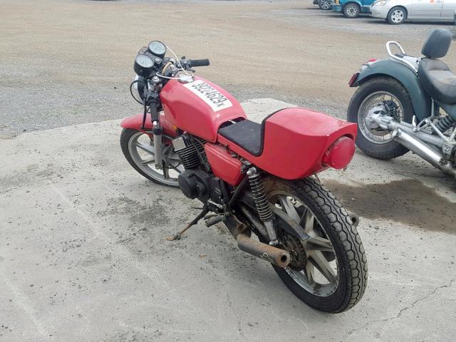 1A1302815 - 1978 YAMAHA MOTORCYCLE RED photo 3