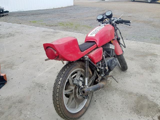 1A1302815 - 1978 YAMAHA MOTORCYCLE RED photo 4