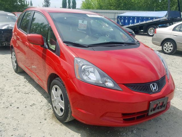 JHMGE8H38CC006675 - 2012 HONDA FIT RED photo 1