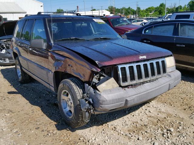 1J4GZ58S4VC658248 - 1997 JEEP GRAND CHER BURGUNDY photo 1