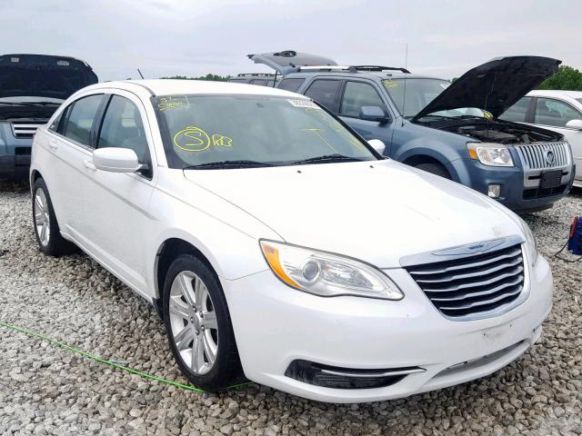 1C3CCBBG1CN283112 - 2012 CHRYSLER 200 TOURIN WHITE photo 1