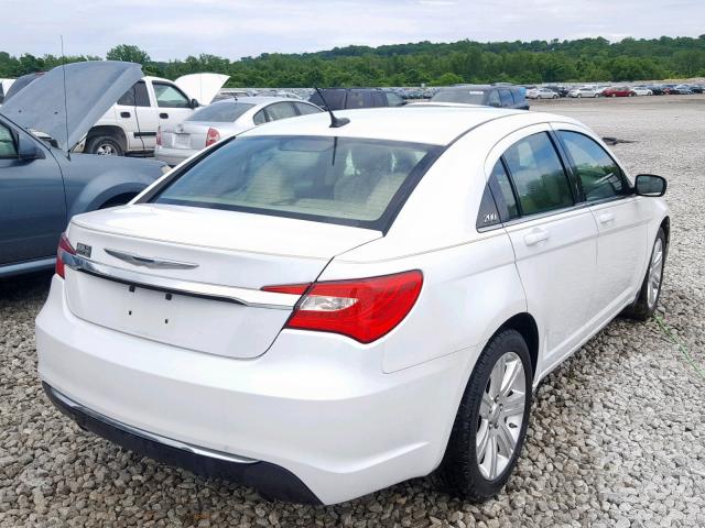 1C3CCBBG1CN283112 - 2012 CHRYSLER 200 TOURIN WHITE photo 4