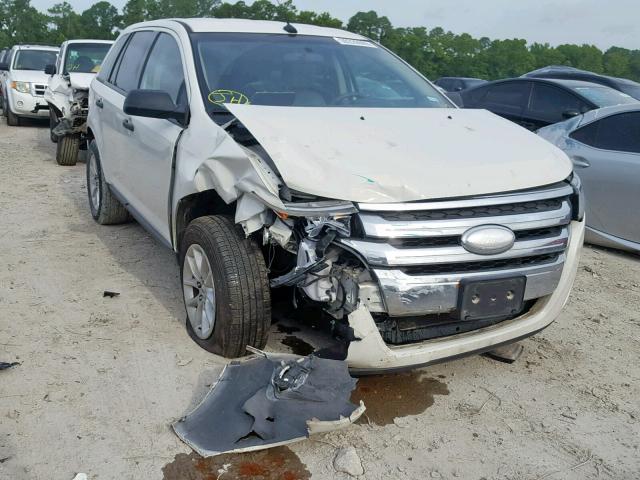 2FMDK3GC4DBC21498 - 2013 FORD EDGE SE WHITE photo 1