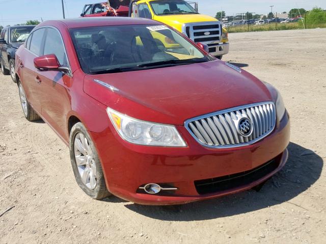 1G4GD5ED0BF233416 - 2011 BUICK LACROSSE C BURGUNDY photo 1