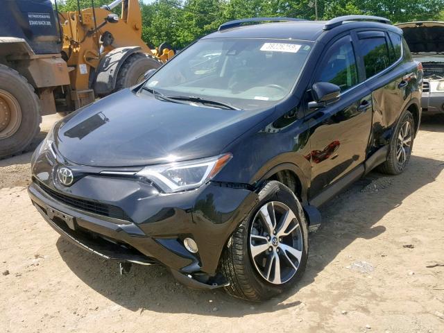 2T3RFREV1JW839778 - 2018 TOYOTA RAV4 ADVEN BLACK photo 2