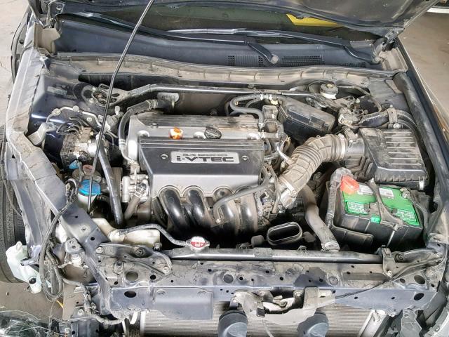 JHMCP26898C053001 - 2008 HONDA ACCORD EXL BLUE photo 7