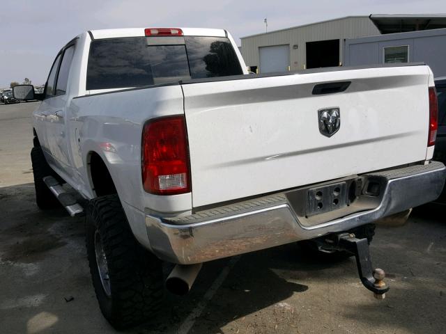 3C6TR5DT2DG525493 - 2013 RAM 2500 SLT WHITE photo 3