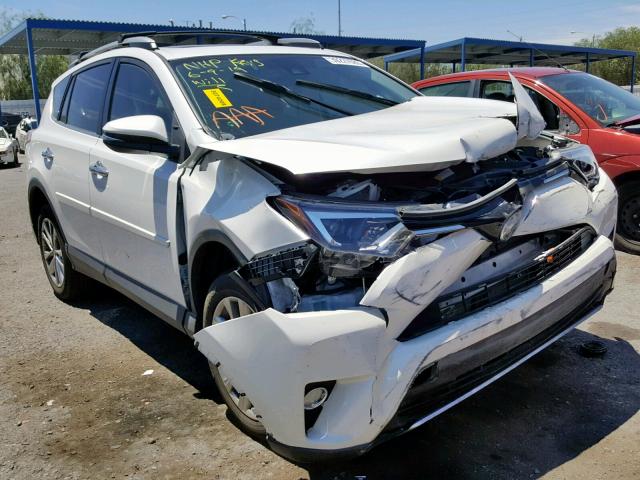 2T3DFREVXJW722999 - 2018 TOYOTA RAV4 LIMIT WHITE photo 1