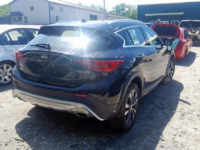 SJKCH5CR9JA050644 - 2018 INFINITI QX30 BASE BLACK photo 4