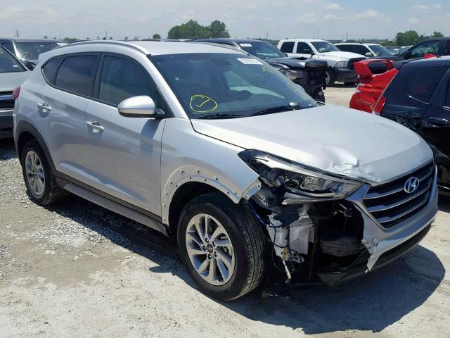 KM8J3CA44JU678092 - 2018 HYUNDAI TUCSON SEL SILVER photo 1