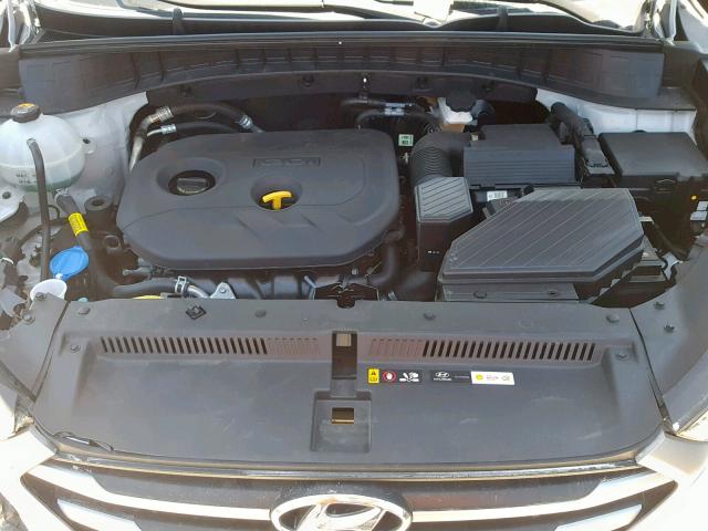 KM8J3CA44JU678092 - 2018 HYUNDAI TUCSON SEL SILVER photo 7