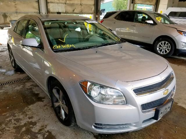 1G1ZC5E02CF124334 - 2012 CHEVROLET MALIBU 1LT SILVER photo 1